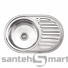 Мойка Ledeme L77750-L 77*50 матовая левая