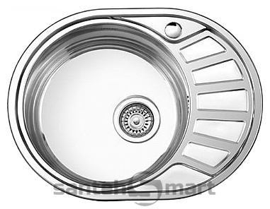 Мойка Ledeme L85745-L 570*450 глянцевая левая