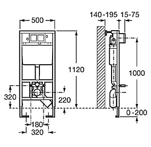 Комплект инсталляции с унитазом Roca 734630300R+ZRU8013920+789(4в1)