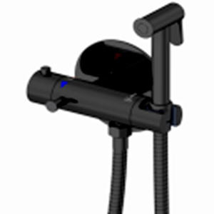 Cмеситель с гигиеническим душем Gappo G7290-6, черный