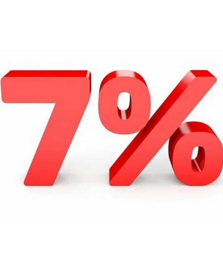 Скидка 7% на любой товар Промокод "First7"