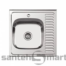 Мойка Ledeme L96060-L 600*600 глянцевая левая