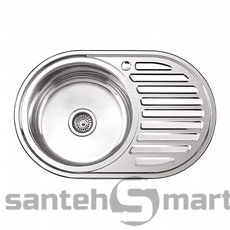 Мойка Ledeme L87750-L 770*500 глянцевая левая