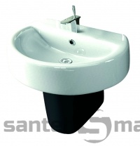 Полупьедестал Sanita Luxe Best Color Black BSTSLSP02