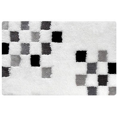 Коврик для ванной комнаты Iddis 60*90 см grey chessboard MID220A