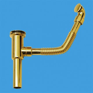 Слив-перелив L280мм х D25мм McAlpine DECOCLPVD