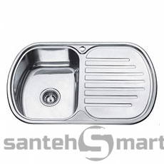 Мойка Ledeme L97549-L 750*490*180 глянцевая левая