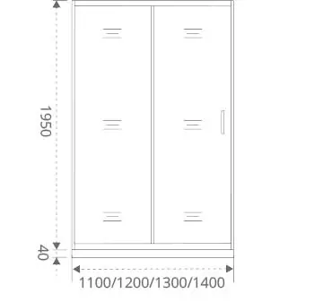 Душевая дверь в нишу Good Door Antares WTW-100-C-CH АН00018