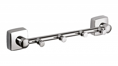 Планка 4 крючка Fixsen Kvadro FX-61305-4