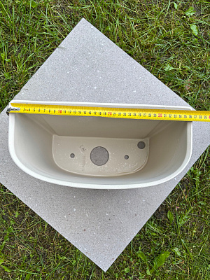 Бачок для унитаза Santek Бореаль с крышкой 1WH110642 (м/о расстояние 17,5 см, нижний подвод)