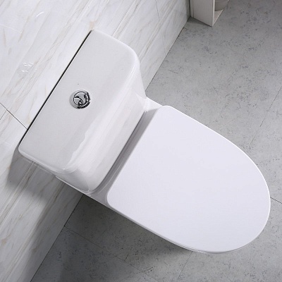 Чаша унитаза безободкового P-trap Belbagno STEAM  BB130CPR