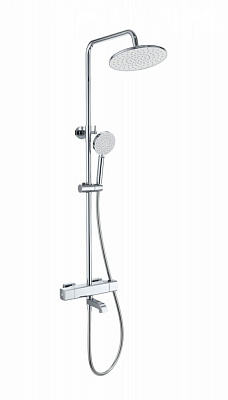 Душевая система с термостатом Wonzon & Woghand STAY 4, Хром WW-A3007-T1-CR