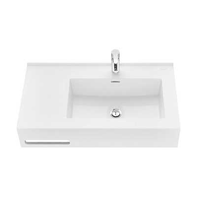 Раковина AQUATON Квадро Про 80 правая 1A734331QA01R