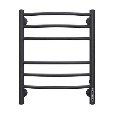 Полотенцесушитель электрический КС КЛАССИК П6 450*600 (9005) черный матовый Terminus 4670078527578