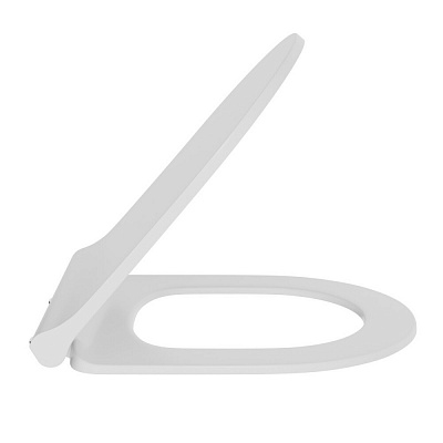 Инсталляция с унитазом VitrA S50 9003B003-7203 комплект 4 в 1 с сиденьем микролифт безободковый цвет клавиши глянцевый белый