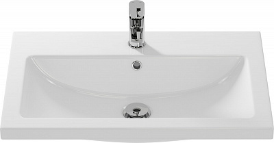 Раковина COMO 70 Cersanit белая Velvex 4690311050410