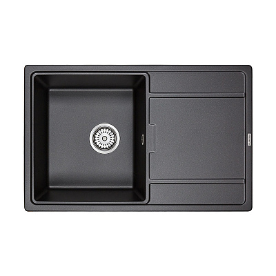 Мойка для кухни кварцевая Paulmark Flugen PM217850-BL