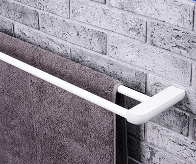Штанга для полотенец двойная WasserKRAFT Kammel K-8340W белый матовый
