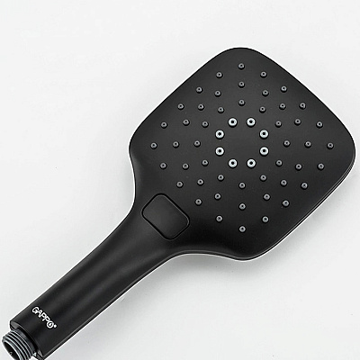 Душевая система с тропическим душем Gappo G2407-6 черный