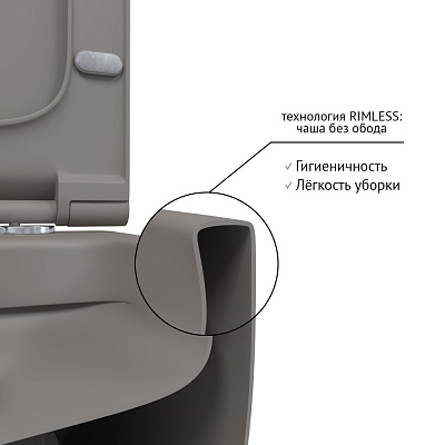 Унитаз подвесной Berges Ego Xl 083216