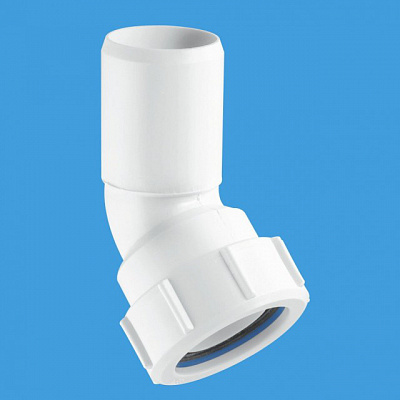 Отвод на 135° компрессионный McAlpine 40D-WH