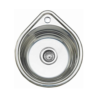 Мойка Ledeme L-94539 (Глянцевая) 450*390 врезная с сифоном