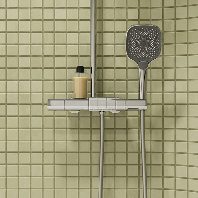 Душевая система с тропическим душем Iddis SpaHome SPHSBTKi06