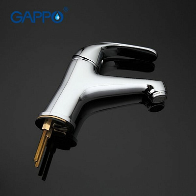 Смеситель для раковины хром Gappo G1035