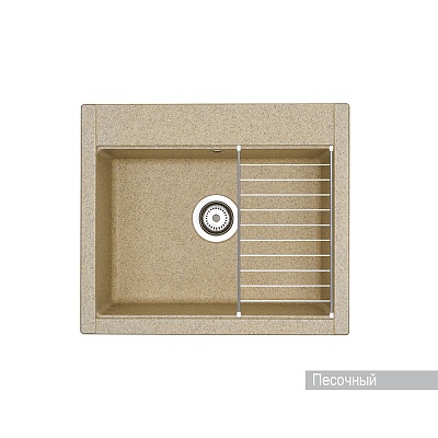 Мойка гранитная Акватон Делия 60  песочная 1A715232LD220