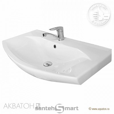 Раковина Акватон Cмайл 80 1WH207783