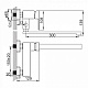 Смеситель для ванной Iddis Hunk VM33147T12K