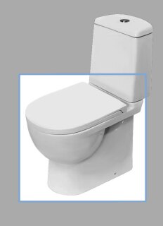 Чаша унитаза (без стульчака) Sanita Luxe "Best" WC/Best/N/WHT.G/S1
