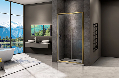 Душевая дверь в нишу 140см Good Door Jazze WTW-140-C-G ДЖ00051