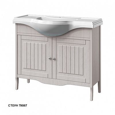 Тумба 105 две двери Caprigo GENOVA 34414-ТК667