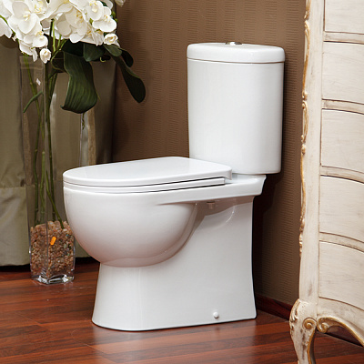 Унитаз-компакт Sanita Luxe Art дюропласт, микролифт WC.CC/Art/2-DM/WHT.G/S1
