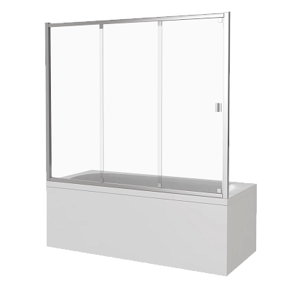 Шторка на ванну 180см Good Door Screen WTW-180-C-CH ПД00103