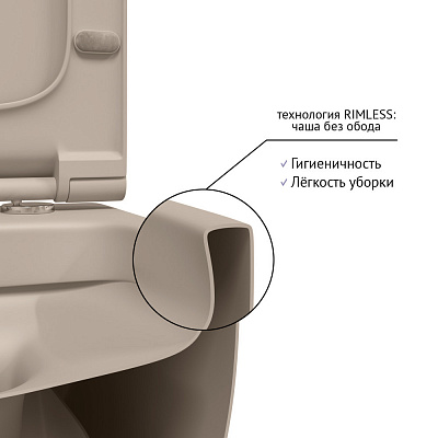 Унитаз подвесной Berges Ego Xl 082728