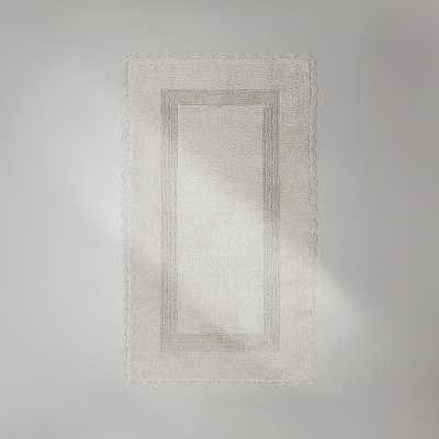 Коврик для ванной комнаты прямоугольный 70x120 IDDIS DSQL01Ci12 хлопок кремовый