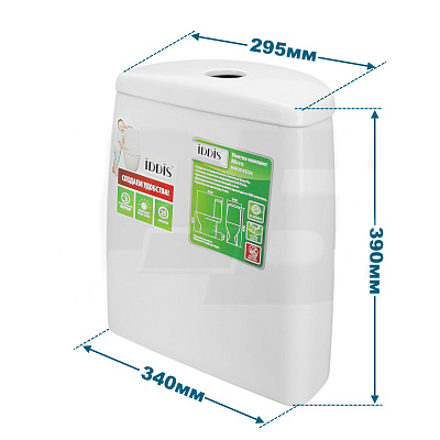 Бачок унитаза Iddis Mirro