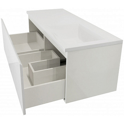 Комплект мебели Эстет Dallas Luxe 1150х482 правосторонний подвесной 1 ящик ФР-00002303
