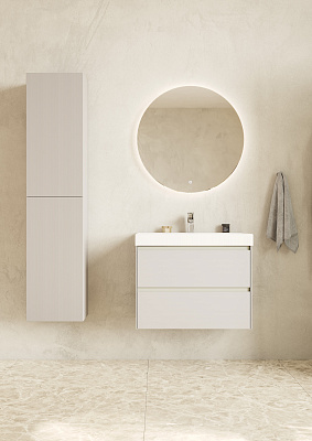 Тумба под раковину Roca Ona Ivory 800 слоновая кость, 2 ящика, ZRU9307862