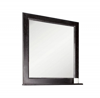 Зеркало Акватон Жерона 85 черное серебро 1A158702GEM50