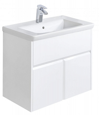 Тумба с раковиной Roca UP 60 белый глянец ZRU9303010