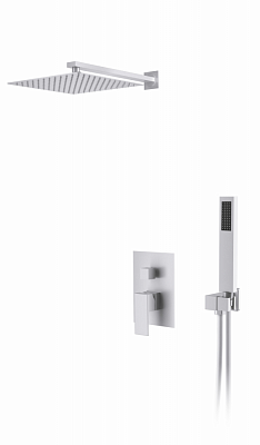 Душевая система для душа DK Bayern.Liszt DA1515708A04 встраиваемый матовый белый