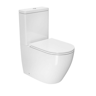Унитаз-компакт безободковый D&K Matrix DT1397016
