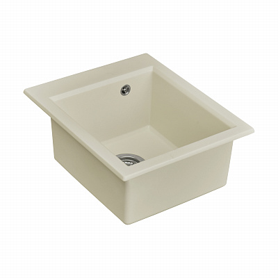 Мойка для кухни из литого мрамора Aquaton Линеа 43 жемчуг 1A732932LW240