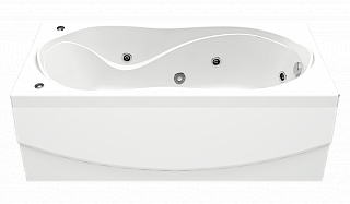 Ванна акриловая BAS Ямайка 180x80 В00044