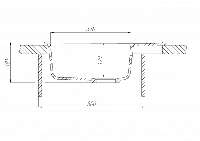 Мойка гранитная Акватон Чезана  серая 1A711232CS230