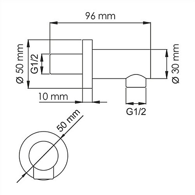 Подключение шланга WasserKraft NEW A147