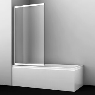 Стеклянная шторка на ванну 1000*1400 толщина стекла6 мм Main 41S02-100L Matt   glass 